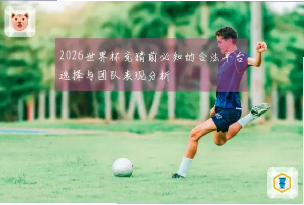 2026世界杯竞猜合法平台有哪些?